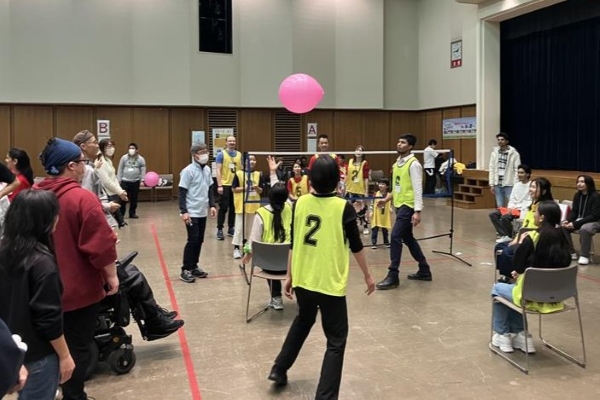  ユニバーサルスポーツ「ふうせんバレー大会」運営ボランティア     