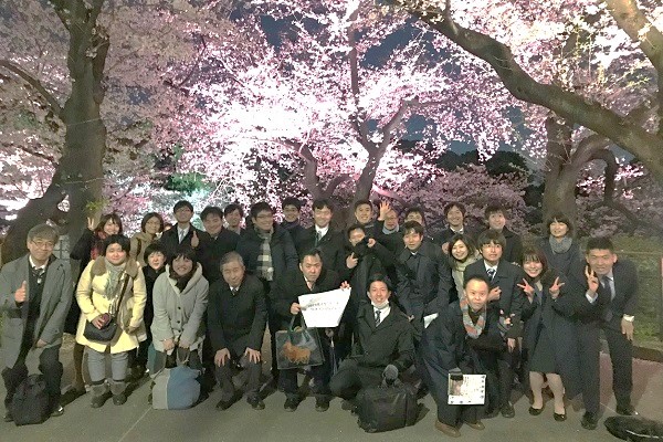   楽しく歩いて健康になろう 「TOKYO夜桜WALK 2019」を実施